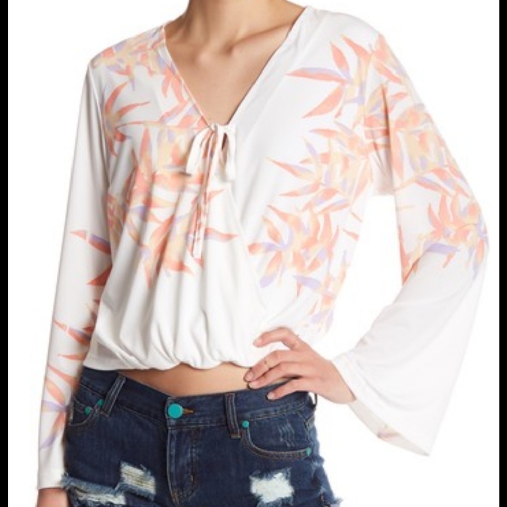 Vintage Havana tropical blouse